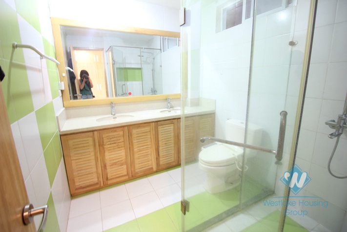 Wonderful duplex apartment for rent with 2 bedrooms and large terrace in Tay Ho, Hanoi 
